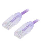 Patch cord RJ45 Cat 6 U/UTP 1m violet PANDUIT