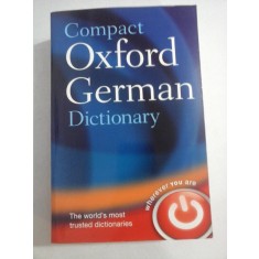 Compact Oxford German Dictionary (german-english , english-german)