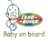 Cumpara ieftin Sticker Land Rover Baby On Board