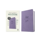 NLT Large Print Premium Value Thinline Bible, Filament-Enabled Edition (Leatherlike, Lavender Song)