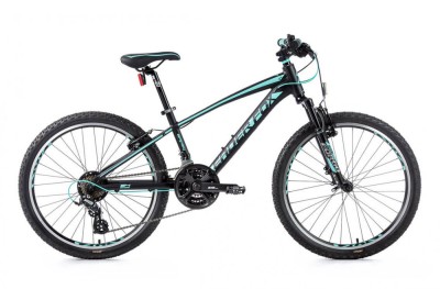 Bicicleta de copii Leader Fox Spider Boy, 21 viteze, suspensie-Tourquoise foto