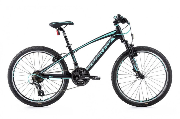 Bicicleta de copii Leader Fox Spider Boy, 21 viteze, suspensie-Tourquoise