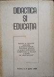 DIDACTICA SI EDUCATIA -COLECTIV
