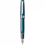 Stilou Sailor Metallic Blue penita aur