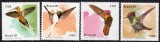 B2897 - Brazilia 1981 - Pasari 4v.neuzat,perfecta stare
