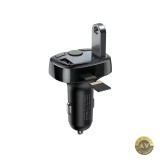 Modulator FM Bluetooth Baseus S-09A 2 x USB-A - 1 x microSD