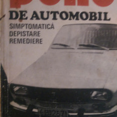 Pene de automobil simptomatica depistare remediere V.Parizescu 1979