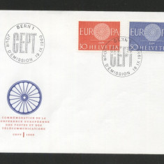 Switzerland 1960 Europa CEPT Mi.720-701 FDC UN.024