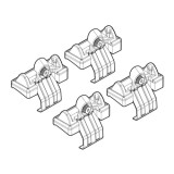 Kit montaj bare transversale Honda HR-V 1999-2006 Nordrive C014