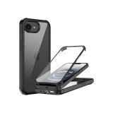Carcasă compatibilă cu iPhone 16e, cu sticlă protectoare integrată, carcasă de protecție completă 360&deg;, carcasă rezistentă la șocuri pentru iPhone 16e