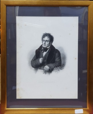 CHATEAUBRIAND - GRAVURA, SEC. 19 foto