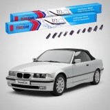 Cumpara ieftin Ștergătoare BMW Seria 3 Cabriolet (E36) 1993-1999 | Set Față Flat Premium &ndash; TeamCar&reg;