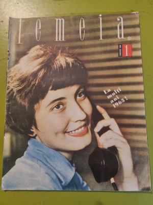 revista femeia ianuarie 1963-moarea tovarasei maria rosetti foto