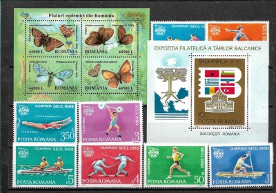 C5708 - Romania lot timbre nestampilate MNH foto