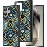 Hus&Auml; pentru samsung galaxy s25 ultra, dc cobalt marble, protec&Egrave;ie camer&Auml;, anti&Egrave;oc, design slim, lux aeternum