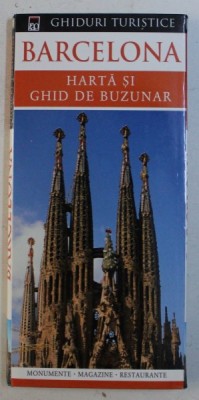 GHIDURI TURISTICE , BARCELONA , HARTA SI GHID DE BUZUNAR, 2006 foto