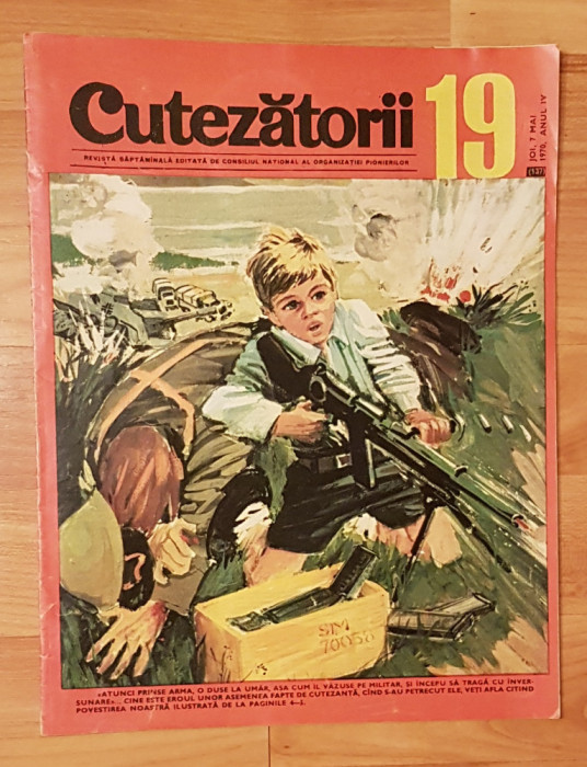 Revista Cutezatorii Nr. 19 din 7 mai 1970