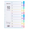 File Separatoare Dosar, Office Style, Set 10 Bucăți, Multicolor, Format A4, Oem
