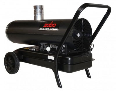 Zobo ZB-H170 Tun de aer cald, ardere indirecta, 50kW, 230V, 23mc ProAdvanced PowerfulTools foto