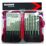 Set burghie pentru zidarie Raider 15 piese, 3-10 mm, pentru beton si piatra
