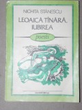 LEOAICA TINARA,IUBIREA-NICHITA STANESCU BUCURESTI 1991