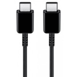 Cablu Date si Incarcare USB Type-C la USB Type-C Samsung Galaxy Tab Active 2, EP-DG977BBE, 1 m, Negru