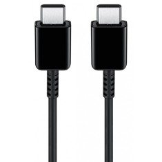 Cablu Date si Incarcare USB Type-C la USB Type-C Samsung Galaxy A70 A705, EP-DG977BBE, 1 m, Negru