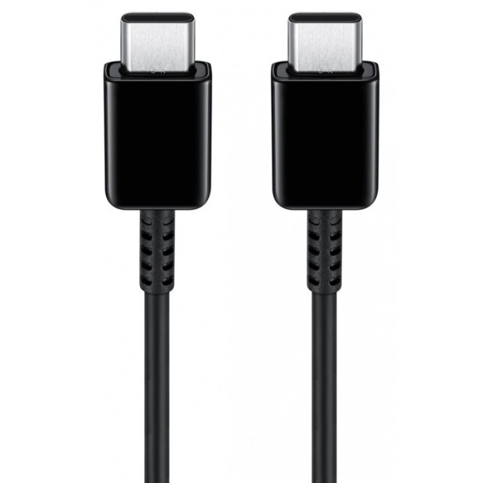 Cablu Date si Incarcare USB Type-C la USB Type-C Samsung Galaxy A50 A505, EP-DG977BBE, 1 m, Negru