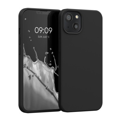 Husa pentru iPhone 13, Silicon, Negru, 55948.47 foto