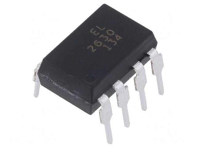 Optocuplor THT EL263X DIP8 5kV 10Mbps 2 Canale