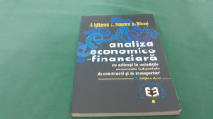 ANALIZA ECONOMICO-FINANCIARA/ A. I?TEFANESCU, C. STANESCU/ 1999 foto