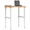 vidaXL Banc lucru 80x60x(73-99,5) cm lemn masiv acacia dreptunghiular
