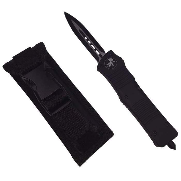 Briceag de vanatoare automat DEPOX&reg;, Hawk Claw, 24 cm, negru, husa inclusa