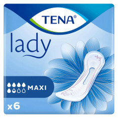 Absorbante pentru incontinenta urinara Tena Lady Maxi, 6 buc