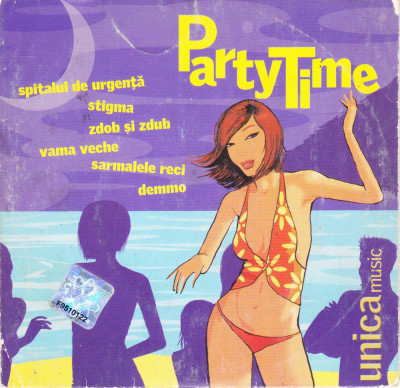 CD Pop/Rock: Party Time ( Vama Veche, RACLA, Zdob si zdub, Sarmalele reci, etc.) foto