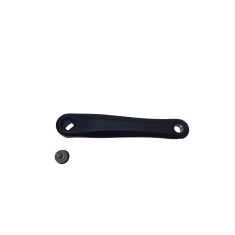 Brat pedalier stanga Bafang CK A05 01, 170 mm, patrat, filet 9/16 inch, aluminiu, negru Ultimate FactoryBikes