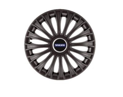 Set 4 capace roti pentru Volvo, model Dino Black, R14 foto
