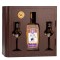 Palinca de Zalau Aciu + set 2 Pahare ? Tuica Prune 50% 0.7l