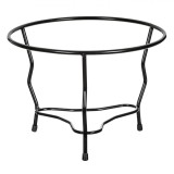 Suport Ghiveci Podea Metalic Negru 28x21 cm. Suport Flori Interior/Exterior. Stativ Ghivece Metal