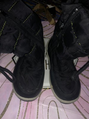 Cizme negre fas 17 cm marimea 26 R1 foto