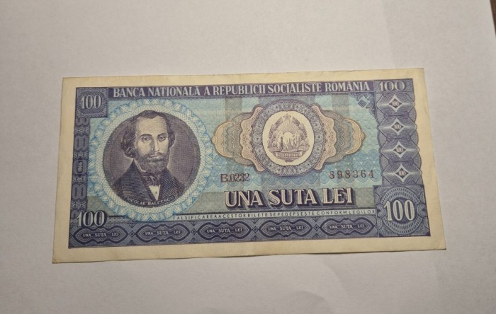 100 lei 1966 XF