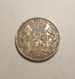 Belgia 5 Franci 1870 Piesa Frumoasa de Colectie, Europa