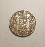 Belgia 5 Franci 1870 Piesa Frumoasa de Colectie, Europa