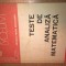 Catalin Petru Nicolescu - Teste de analiza matematica (Editura Albatros, 1984)