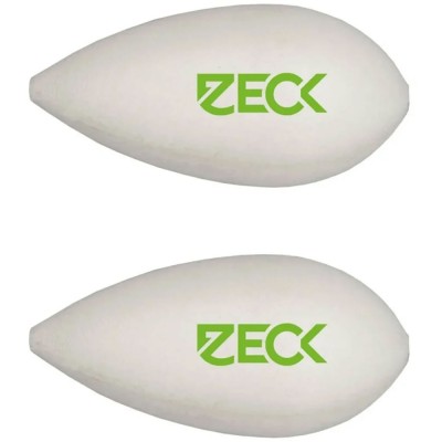 Plute Zeck Leader Float White, 1g, 2buc/pac foto