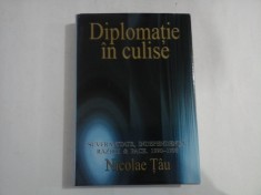 DIPLOMATIE IN CULISE - NICOLAE ?&amp;amp;#194;U - (autograf si dedicatie) foto