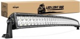 Ledbar 300W 132cm Curbat Auto Offroad Jeep 4x4 ATV UTV SUV Camion Rulota Barca 12V 24V IP67 Alb Rece