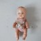 Papusa bebe bebelus Aradeanca, anii 70, 11 cm, stare excelenta, haina originala