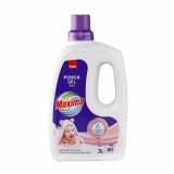 Detergent Gel Concentrat pentru Rufe Sano Maxima Baby, 3 L, Parfum Floral, Detergent Concentrat Rufe, Detergent Rufe, Detergent Gel Rufe, Detergent Ha