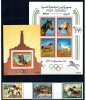 Yemen Sud 1983 - Jocurile Olimpice, preolimpiada, cai, călărie, serie si colite neuzate